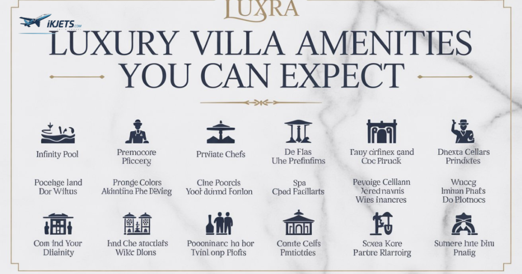 Luxury villa vacation