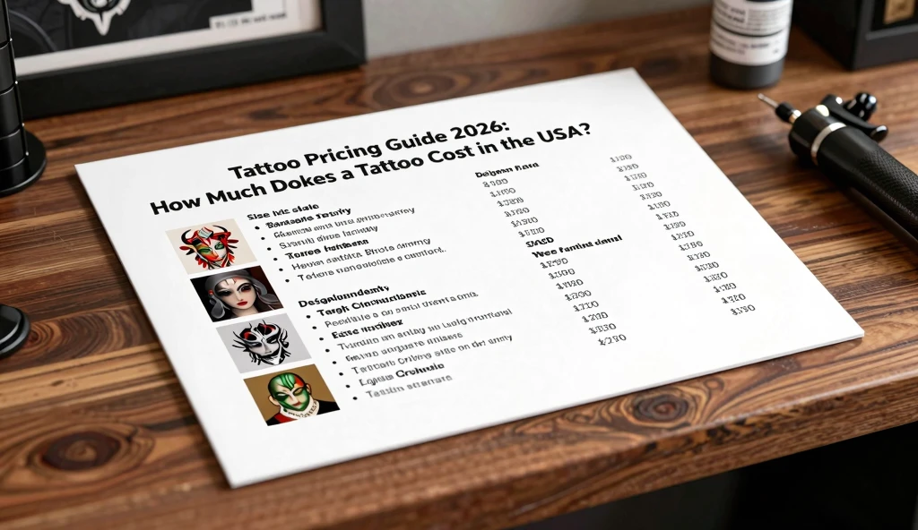 Shocking Tattoo Pricing Guide 2026: The High Cost of Permanent Regret in the USA